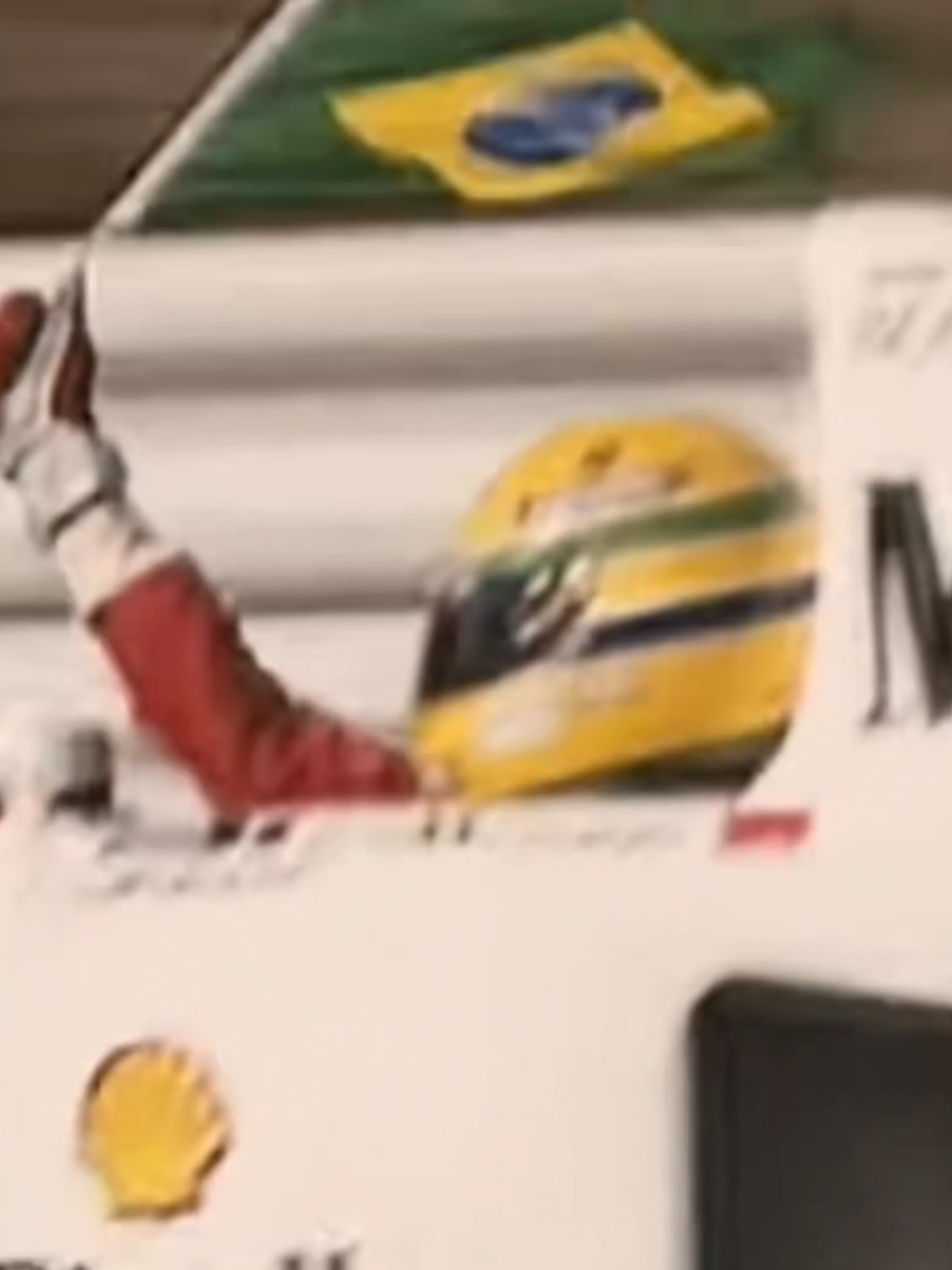 #AYRTONSENNA ameiii esse vdoo!! vou fazer de outros pilotos tbmm #foryoupag #formulaone #ayrtonsenna  #mclaren 