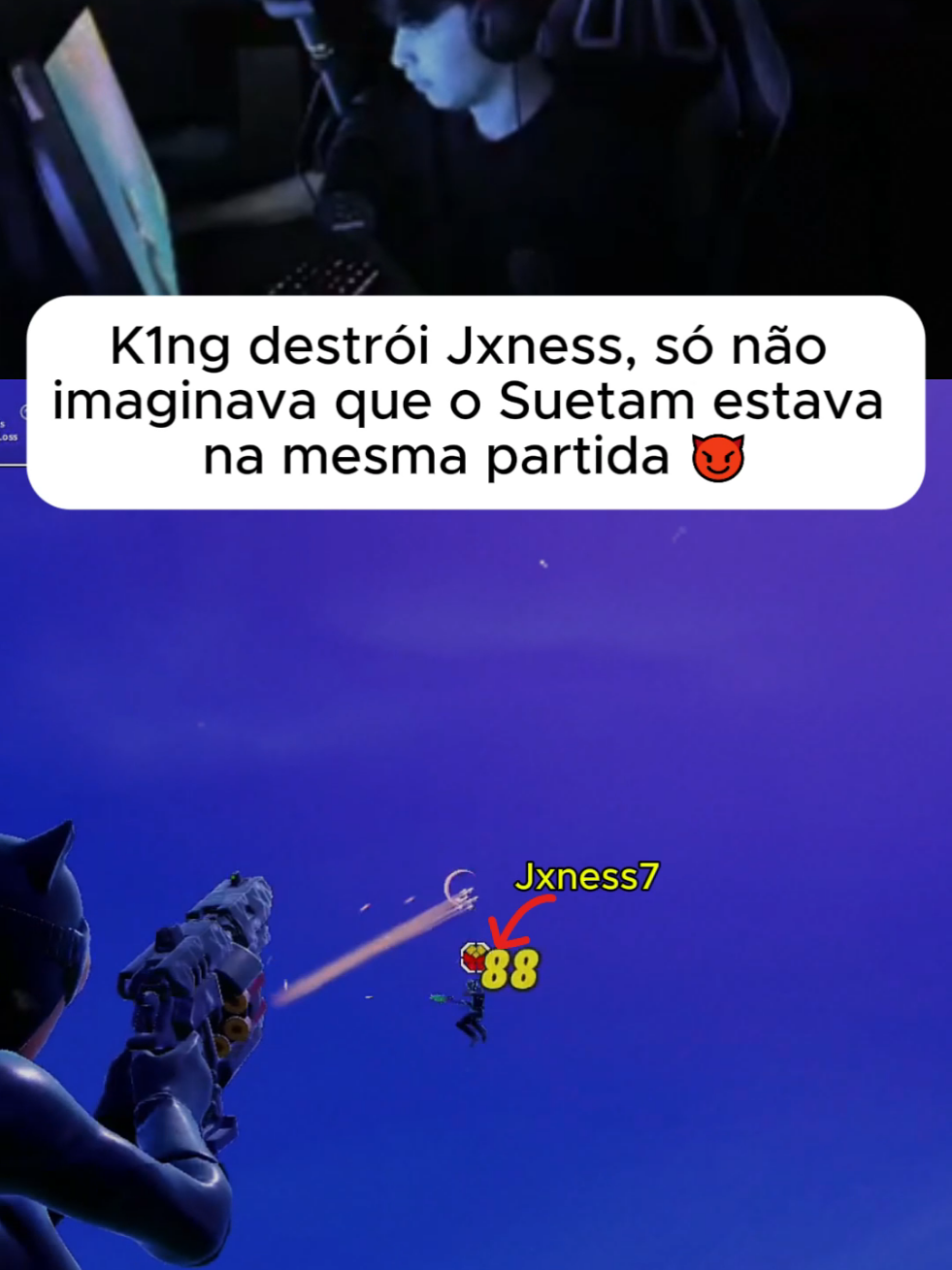 Suetam colocou o K1ng pra correr 💀.  -Lembre-se: o que acontece no jogo, fica no jogo. Divirtam-se assistindo! #fortnite #suetam #fortnitenostalgia #fortniteclips #fortniteedit 