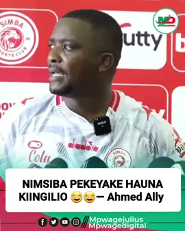 Muda mchache Baada yawananchi kutangaza kuwa mchezo wao dhidi ya Silver Striker kutokuwa na kiingilio, meneja Habari na Mawasiliano wa Simba, Ahmed Ally ameonyesha kutofurahishwa na jambo hilo na kusema Msiba pekee ndio hauna Kiingilio.  #mpwagejulius #mpwagedigital #JMTV