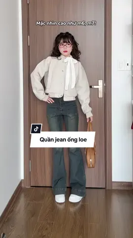 Quần ống loe này mặc hack dáng quá đi 😘 #xuhuong #reviewquanao #quanongloe #quanongloecapcao #quanongloenu 