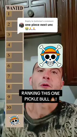 One Pickle Bull 💩! #onepiece #anime #funnyvideo #comedy #humor 