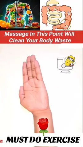 # MASSAGE THIS POINT WILL Clean Your BODY Waste #viralvideo #viraltiktok #100 k follower #foryoupage @tiktok creators 