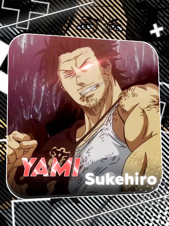 level hai captain ka 😎🗿  ANIME NAME: BLACK CLOVER 🖤🍀  #Yami Sukehiro #blackclover🖤🍀 #captain #animefyp #animeedit 