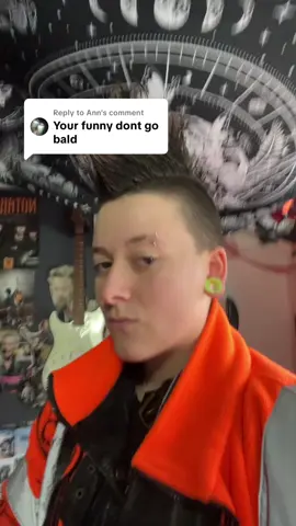 Replying to @Ann #punk #punkhair #buzz #diyfashion #punkdiy 