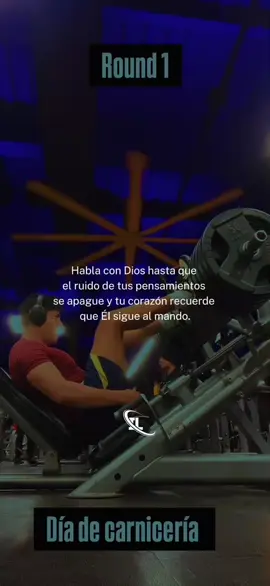 Habla con Dios… . . . . . . #gym #Fitness #gymrat #Dios