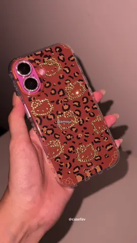 Love this hello kitty leopard print phone case✨✨#hellokittylover #sanrio #hellokitty #phonecase #leopardprint 
