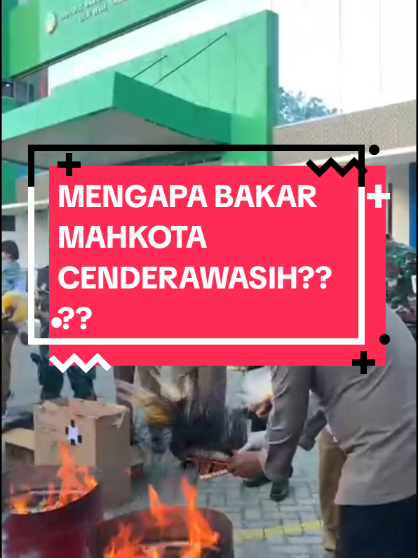 Mengapa Bakar Mahkota Cenderawasih?? #papuabukantanahkosong #cenderawasih #papuatiktok #tanahpapua #orangpapua 