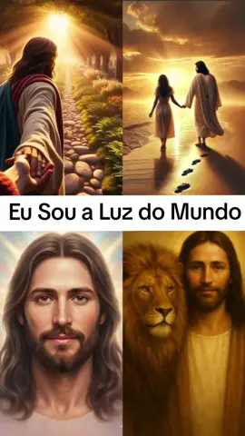 Eu Sou Luz do Mundo! quem me segue não andará nas Trevas. Terá a Luz do mundo  #Fe #igrejas #jesus #jesuscristo #cristo 