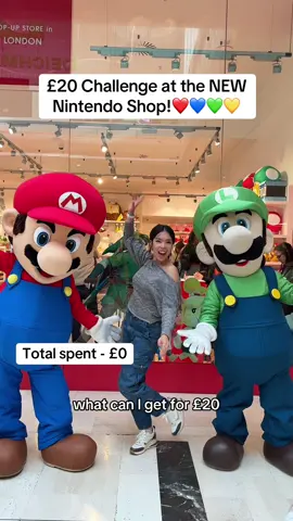 DID SOMEONE SAY NEW NINTENDO SHOP??  #nintendo #nintendoshop #angelinacertified #londonpopup #westfieldlondon 