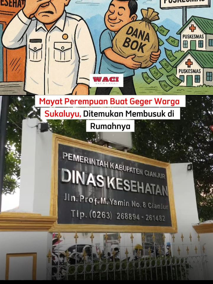 CIGES Bongkar Dugaan Korupsi Massal Dana BOK, Minta Bupati Audit 46 Puskesmas di Cianjur Kasus dugaan korupsi dana Bantuan Operasional Kesehatan (BOK) yang menyeret Kepala Puskesmas Gunung Bitung, Kecamatan Cibinong, Cianjur, menuai kecaman dari lembaga riset kebijakan publik Cianjur Governance Studies (CIGES).