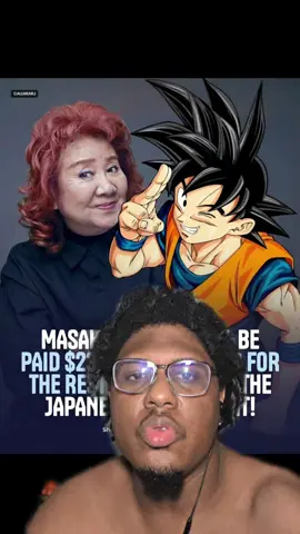 #greenscreen goku's JP VA will received 23000 dollars every single year from the Japanese government #goku #Japanese #dbz #dragonball 