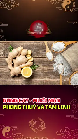 Có ai ngờ… chỉ một chén muối, đĩa gừng lại chứa cả đạo Trời, đạo Đất, đạo Người. Thứ người xưa dùng để kết duyên – cũng chính là thứ tiễn đưa người đi… Bởi trong cay là tình, trong mặn là nghĩa — mà gừng muối chính là Sơn Trân Hải Vị, đại diện cho cả trời đất này. #vanhoavietnam #VanHoaCoTruyen #daolycuocsong #tamlinh  #phongthuy 