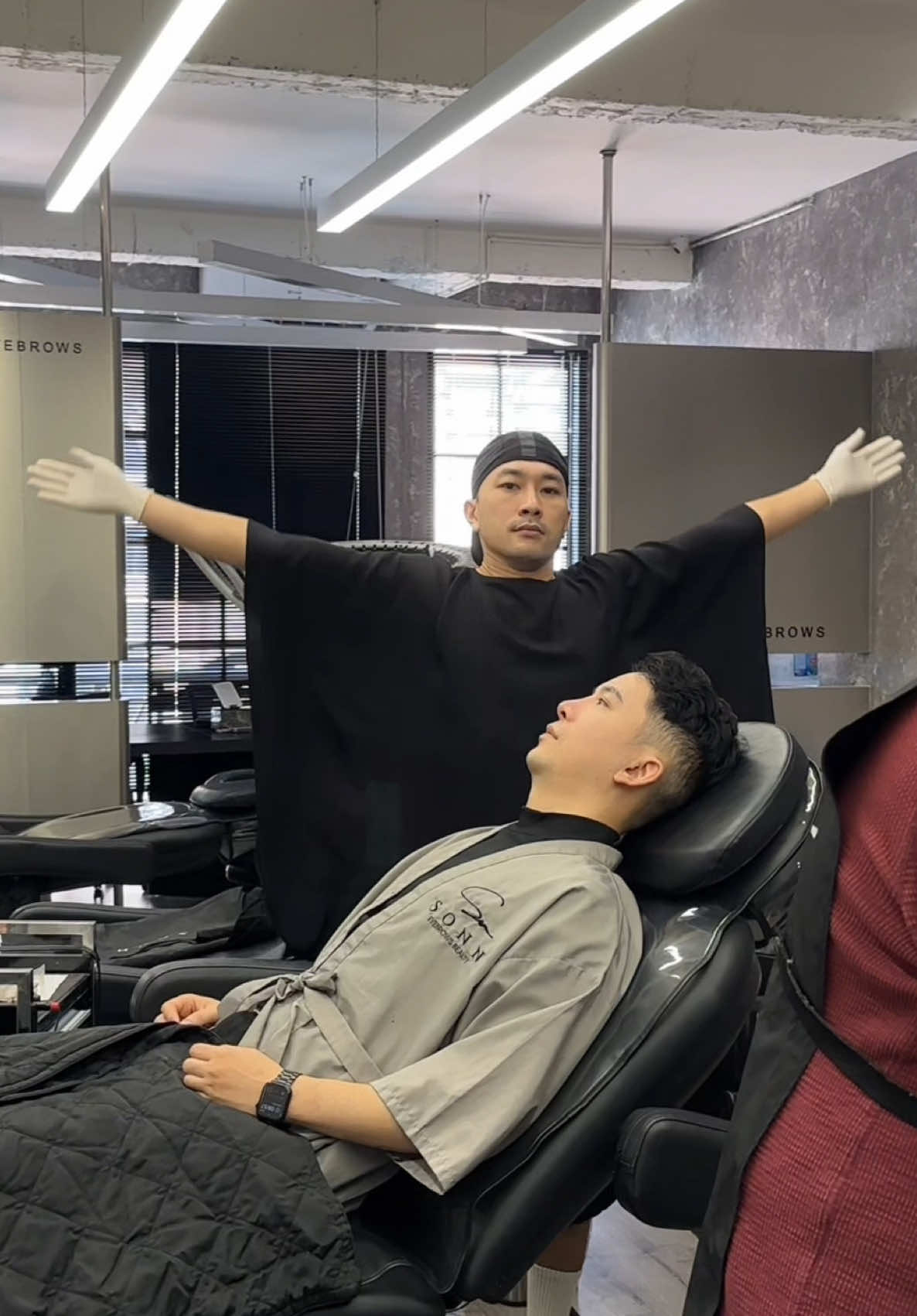 Lông mày nam tươi, sạch, thơm đâyy #longmaynam #soitathuc #sonneyebrows #hanoivietnam🇻🇳 