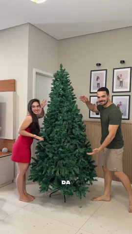 Já montei minha árvore de Natal 😍🎄 Deixei o link na minha bio ❤️ #natal #arvoredenatal 