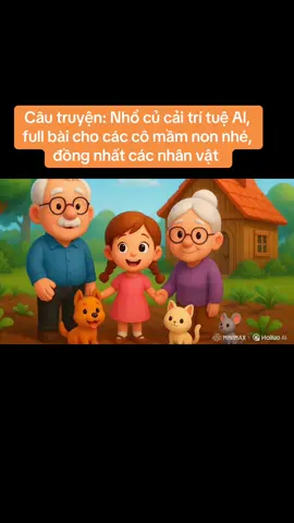 Trí tuệ nhân tạo AI cho những bạn nào cần nhé #giaovienmamnon #xuhuong #thinhhanh #mamnon🍀👑 