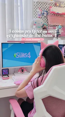 Qual foi a sua coisa favorita dessa expansão?? 👀 Além dessas que já falei, ainda tem muitas outras coisas que achei legais, tipo a parte de fazer origami! As crianças podem fazer um aviãozinho de papel e soltar no ar. Sei que é um detalhe simples, mas acho tão fofo! 🩷💕 E com toda essa jogabilidade boa, acabei nem construindo a cabana que tanto queria ksks 😅 mas em breve vou construir uma bem aconchegante e também quero fazer um parque aquático pra usar os objetos de piscina. 🤌🏻✨ Obrigada @eabrasil pela cópia da expansão 🥰 #SponsoredbyEA #EApartner #NovasAventuras #publi #thesims   
