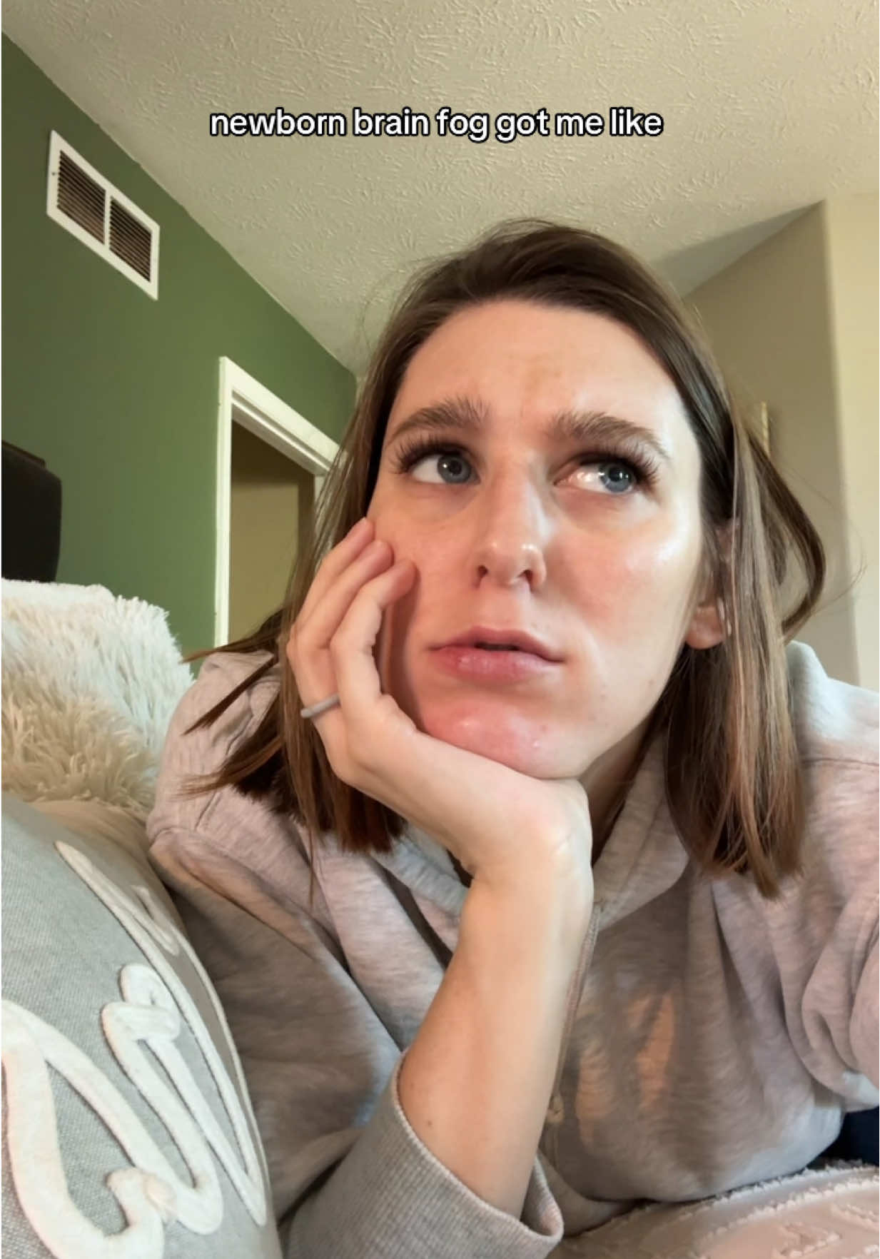 I literally do not know what I’m talking about ever #motherhood #newborn #postpartum #momlife #momof3 