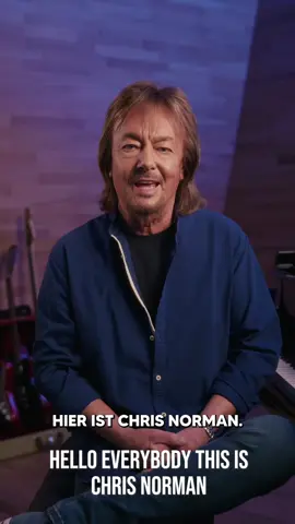Hi Everybody, this is Chris Norman…more Infos see the Reel.  #chrisnorman #lifelinestour #lifelinesalbum #backingermany  @Christian Geller Official @Semmel Concerts 