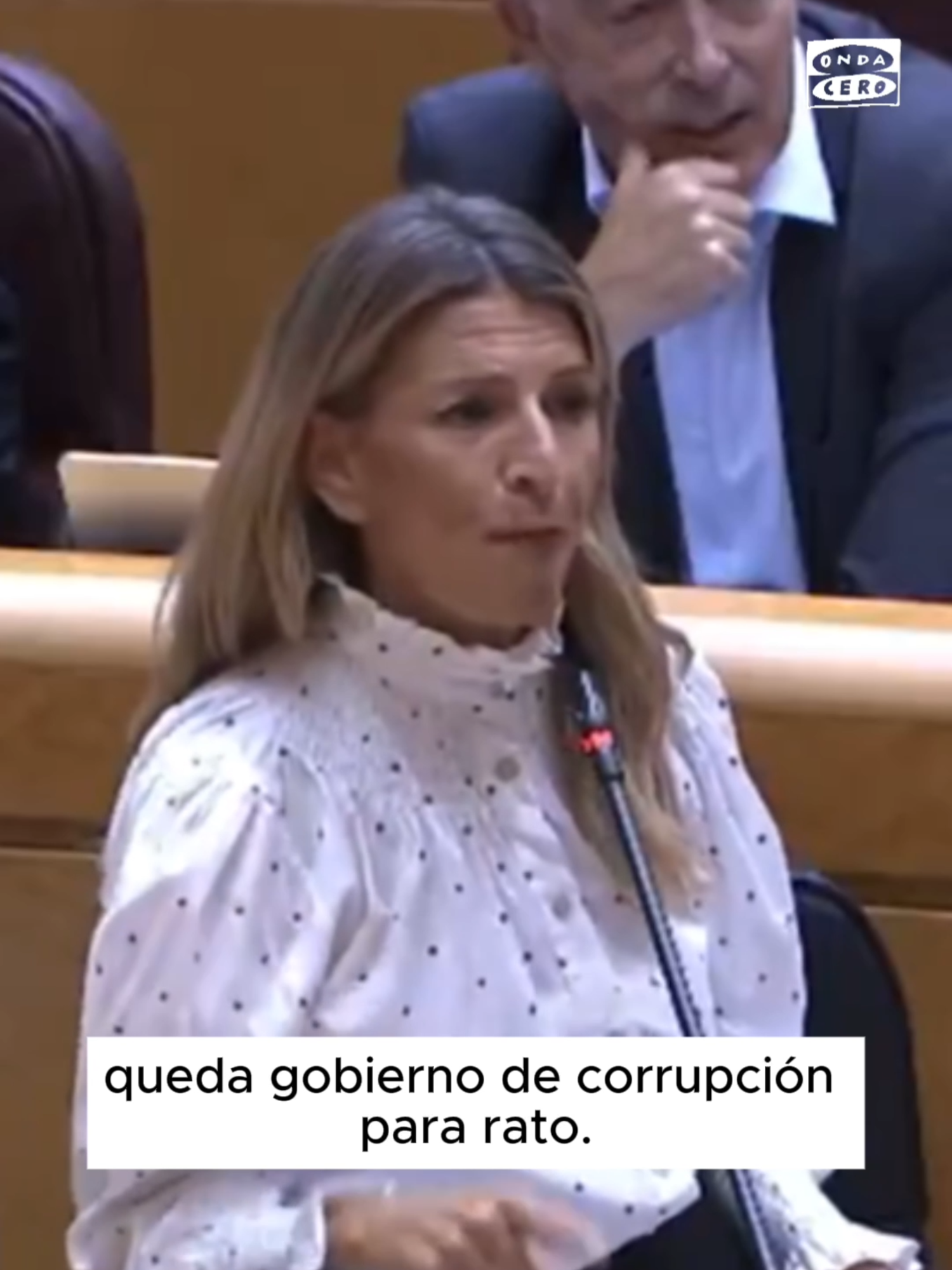 🗣️ La confusión, entre corrupción y evolución, de Yolanda Díaz en el Senado: 