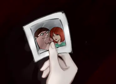 em có thể chia nửa trái tim? #trend #quagmire #lois #art #familyguy 