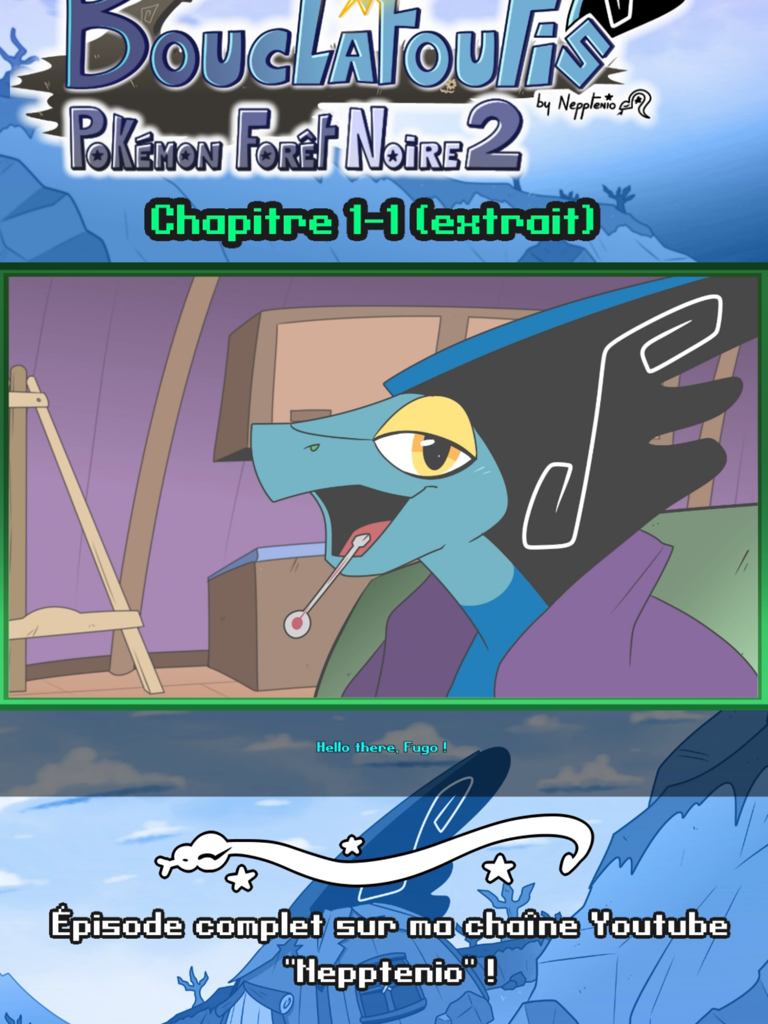 Pokémon BOUCLAFOUTIS Reboot [EXTRAIT CHAP 1-1]