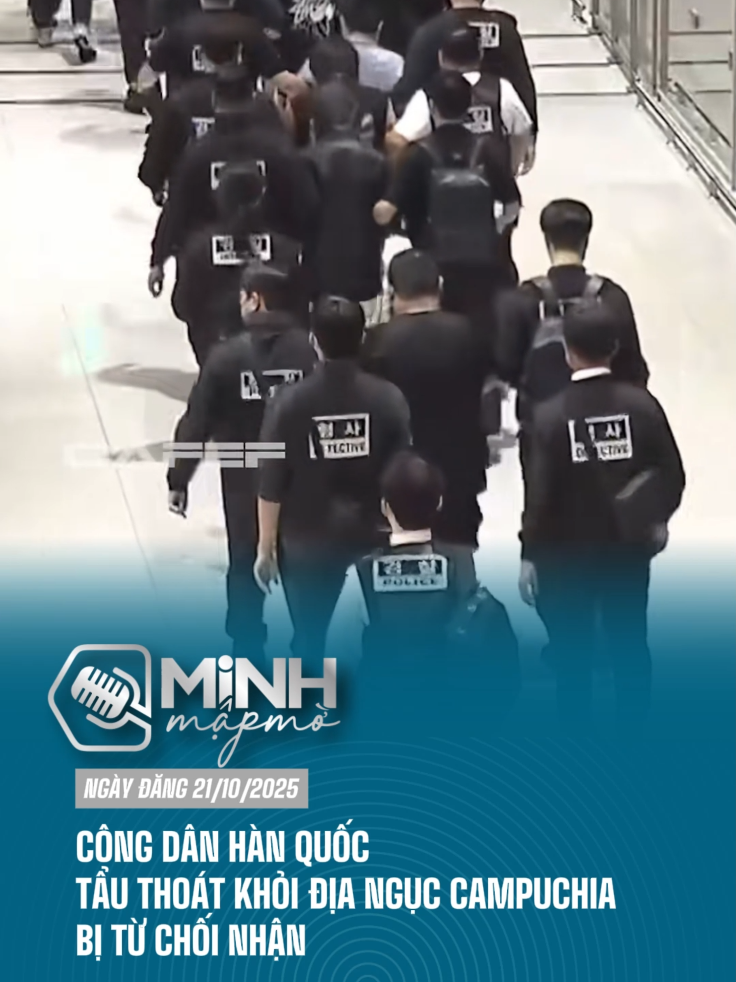 Hài hước - Công dân Hàn tẩu thoát khỏi địa ngục Campuchia bị từ chối nhận #xuhuong #tintuc #hanquoc #campuchia #giaicuu