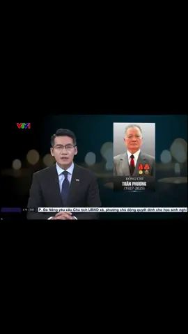 ⚫ Tổ chức Lễ tang nguyên Phó Chủ tịch Hội đồng Bộ trưởng Trần Phương với nghi thức cấp Nhà nước --- Ban Chấp hành Trung ương Đảng Cộng sản Việt Nam, Quốc hội nước Cộng hoà xã hội chủ nghĩa Việt Nam, Chủ tịch nước Cộng hoà xã hội chủ nghĩa Việt Nam, Chính phủ nước Cộng hoà xã hội chủ nghĩa Việt Nam, Uỷ ban Trung ương Mặt trận Tổ quốc Việt Nam và gia đình vô cùng thương tiếc báo tin: Đồng chí Trần Phương (tên khai sinh: Vũ Văn Dung), sinh ngày 01 tháng 11 năm 1927; quê quán: Xã Xuân Dục, huyện Mỹ Hào, tỉnh Hưng Yên (nay là phường Đường Hào, tỉnh Hưng Yên); thường trú tại số nhà 28, phố Tăng Bạt Hổ, phường Hai Bà Trưng, thành phố Hà Nội; tham gia hoạt động cách mạng tháng 9 năm 1943; vào Đảng tháng 9 năm 1945. Đồng chí nguyên là Uỷ viên dự khuyết Ban Chấp hành Trung ương Đảng khoá IV; Uỷ viên Ban Chấp hành Trung ương Đảng khoá V; Phó Chủ tịch Hội đồng Bộ trưởng (nay là Phó Thủ tướng Chính phủ); Bộ trưởng Bộ Nội thương (nay là Bộ Công Thương); Phó Chủ nhiệm Uỷ ban Kế hoạch Nhà nước; đại biểu Quốc hội khoá VII. Sau một thời gian lâm bệnh nặng, mặc dù đã được Đảng, Nhà nước, tập thể các giáo sư, y bác sĩ và gia đình tận tình chăm sóc, cứu chữa, song do tuổi cao, sức yếu, Đồng chí đã từ trần hồi 6 giờ 02 phút, ngày 18/10/2025 (tức ngày 27 tháng 8 năm Ất Tỵ) tại Bệnh viện Trung ương Quân đội 108, hưởng thọ 98 tuổi. Trong 80 năm hoạt động cách mạng, Đồng chí đã có nhiều thành tích đóng góp cho sự nghiệp cách mạng của Đảng và của dân tộc, Đồng chí được Đảng, Nhà nước tặng thưởng Huân chương Hồ Chí Minh; Huy hiệu 80 năm tuổi Đảng và nhiều huân, huy chương cao quý khác. Để tỏ lòng thương tiếc và ghi nhận những thành tích, cống hiến của đồng chí Trần Phương, Ban Chấp hành Trung ương Đảng Cộng sản Việt Nam, Quốc hội nước Cộng hoà xã hội chủ nghĩa Việt Nam, Chủ tịch nước Cộng hoà xã hội chủ nghĩa Việt Nam, Chính phủ nư­ớc Cộng hoà xã hội chủ nghĩa Việt Nam, Uỷ ban Trung ương Mặt trận Tổ quốc Việt Nam quyết định tổ chức Lễ tang đồng chí Trần Phương với nghi thức Lễ tang cấp Nhà nước.