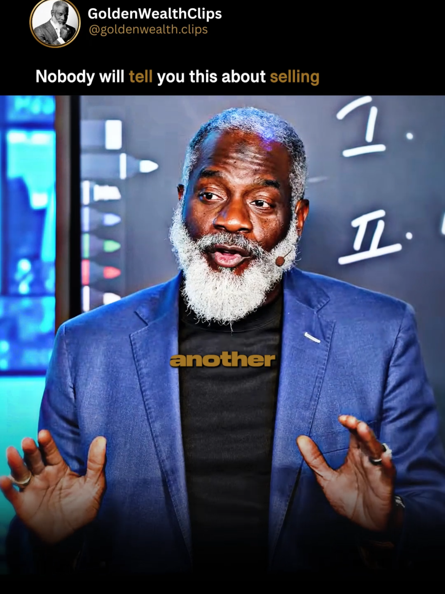 Why most people are bad at selling #myrongolden