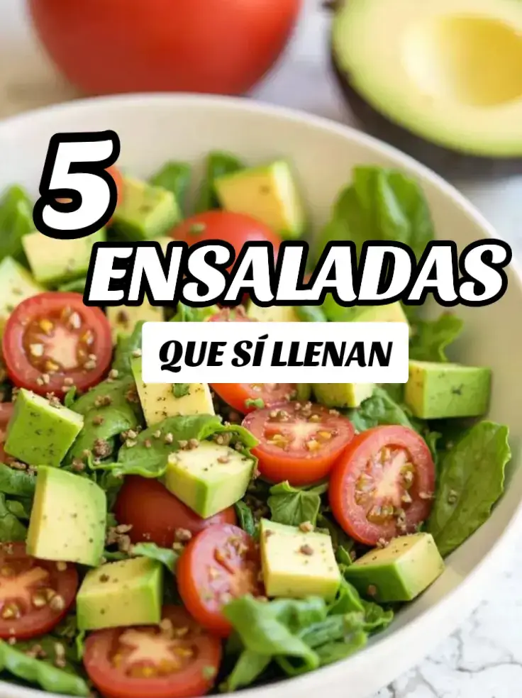 Fáciles, ricas y con proteína — no las típicas de lechuga triste.  Guárdalas porque te van a salvar más de un almuerzo. #ensaladasfit #ensaladasaludable #ensaladadeatun  #ensalada #recetassaludables 