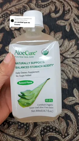 Respuesta a @tiktokisraelmartinez AloeCure Organic Aloe Vera