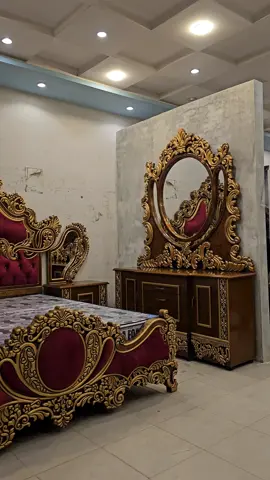 03257860953  Gold With Mehroon Contrrass Colour Combinations Bedset Just 165K  #bedset #viral #foryoupage #furnituresalemela #furniture 