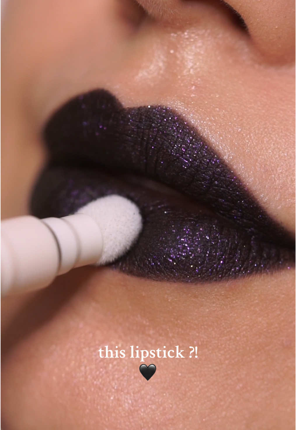 black & purple & silver & glitter!🖤✨💜 #judydoll_us #Judydoll #lipcream #glitterlips #sparkle #glitterlipstick #blacklipstick #blacklips #blacklipgloss #HalloweenVibes #halloweenmakeup #lipstick #lipcombo #makeuptutorial #lipgloss #beauty 
