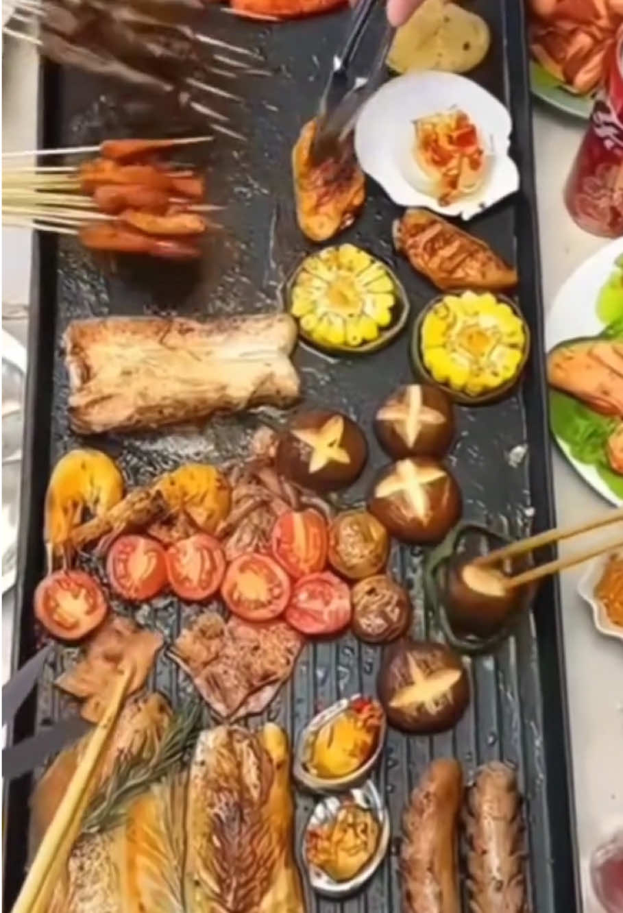 Team thích ăn nướng điểm danh😻🥓 #xuhuong #ancungtiktok 