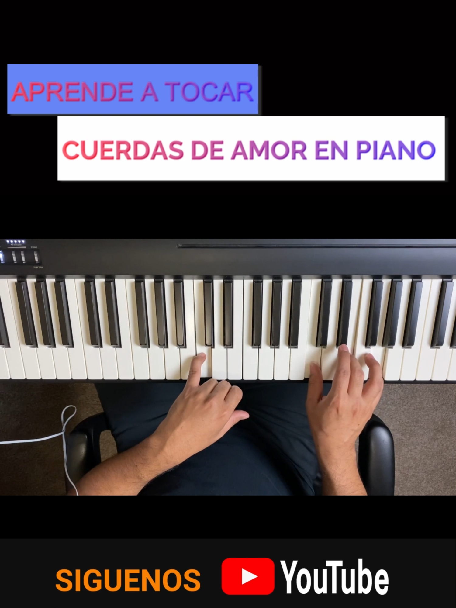 APRENDE A TOCAR CUERDAS DE AMOR EN PIANO 👌🏻🎼🎹✨ SÍGUENOS TAMBIEN EN YOUTUBE 👇👇👇👇 https://www.youtube.com/@clasesdepianofacil3449 Instagram 👇⬇️ https://www.instagram.com/clases_de_piano_facil_?igsh=MXduYXo5NmFkcTg4Nw%3D%3D&utm_source=qr Tiktok 👇⬇️  https://www.tiktok.com/@clases.de.piano.f?_t=ZP-8wLjvb7YCQZ&_r=1 ‎Sigue el canal de Clases de Piano Fácil 🎹🇺🇸🏅  en WhatsApp: https://whatsapp.com/channel/0029Vb6J2f5Fy72H6QO0HK0R Si quieres aprender con mi curso aprende piano con José Realpe mira este link 👇🏻👇🏻👇🏻 👉🏼 CURSO DE PIANO: https://go.hotmart.com/W91973883G . SI TE GUSTO LA CLASE: ✅ DALE LIKE, ME GUSTA 👍 ✅COMENTA💬 ✅DALE COMPARTIR PARA QUE PODAMOS LLEGAR A MUCHAS PERSONAS❤️ #aprendepianoconjoserealpe #aprendepiano #aprendepianoconjoserealpe #clasesdepianofacil #pianoparacristianos #piano #tutorialesdepiano #clasesdepiano #clasesdepianofacil #pianoparacristianos #tutorialdepiano #alabanzascristianas #alabanzas #adoracion #acordes #progresiones #Musica #instrumento