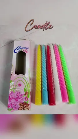 6pcs Big Spiral Elegant Candle ##10Tomb candle Undas atbp colored kandila  ##candle##kandila