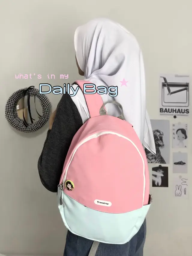 Your go-to backpack 🌸✨ Lets twin with me, checkout now! #backpack #ransel #tas #school #taswanita 