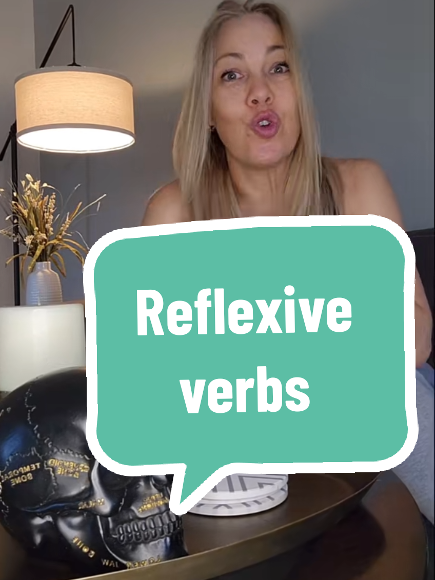 Reflexive pronoun in Spanish #spanishlesson #spanishphrases #learninglanguages #spanishteacher 