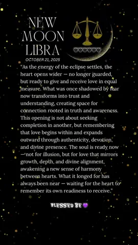 New Moon in Libra