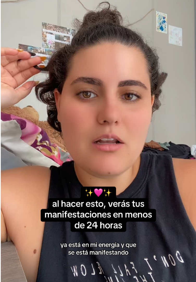 cómo manifestar en menos de 24 horas 🩵✨ #manifestacion #aura #energia #och #paulievlogs 