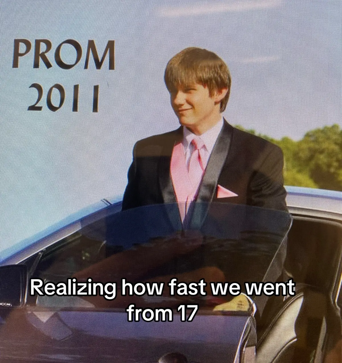 Is this considered a glow up? 🤣 #GlowUp #17again #fyp #old 
