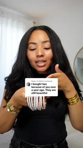 Replying to @Nikki yesss the quality of these bracelets are so good like after a whole year they still look so good 😍 definitely makes these bracelets from amazon so worth it to me 🤍 | #amazonjewelry #amazonjewelryfinds #amazonfashion #braceletstacks #chynahj 