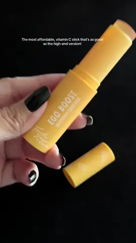 @ColourPop Cosmetics the ego boost brightening serum stick with a stabilized, active vitamin C for brightening and evening the under eye area #colourpop #vitamincstick #affordableskincare #affordablevitamincserum #tiktokshopcreatorpicks 