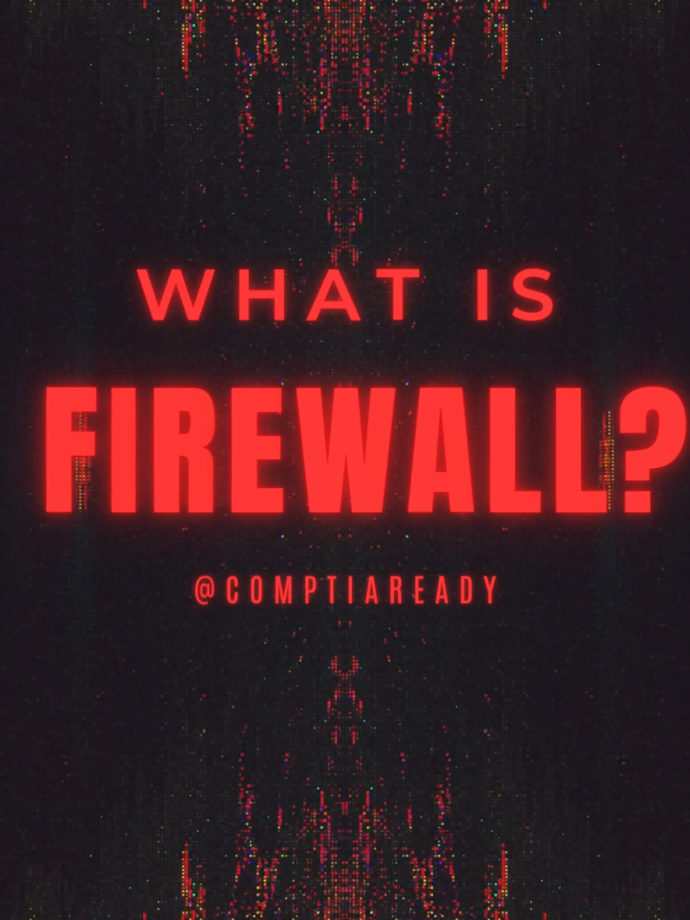 What is a firewall? 🔐 Learn about the main types of firewalls and how a firewall is your digital bodyguard. A firewall is more than just a blocking tool; it’s an advanced protection system that filters traffic and keeps your network safe 🌐. There are two main types of firewalls: 🧩 Stateless firewalls – inspect each data packet individually. ⚙️ Stateful firewalls – track entire connections for smarter, context-aware protection. Modern versions like Next-Generation Firewalls (NGFWs) 🚀 and Web Application Firewalls (WAFs) 🛡️ build on these foundations to detect and stop advanced cyber threats. #comptiaready #Cybersecurity #firewall #techcontent #itcareer 