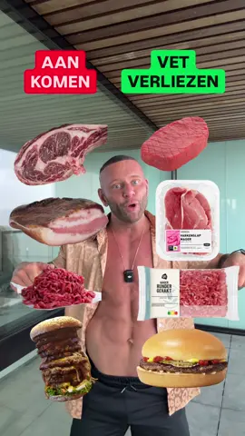 🍔 AANKOMEN VS AFVALLEN Links zie je de meer kcal-variant — rechts de minder kcal-variant. ⚖️ Maar let op: je kunt van allebei afvallen of aankomen, het draait uiteindelijk om je totale calorie-inname. ❤️ Dit zijn géén verboden of verplichte producten, maar gewoon handige swaps als je wat vet wilt verliezen zonder je favoriete eten te schrappen. 👉 Voorbeelden uit de video:  Kip drumsticks vs kipfilet Zalm vs kabeljauw Volle kwark vs magere kwark Cheddar vs cottage cheese Gebakken ei vs gekookt ei Caramel latte vs zwarte koffie Cacao puffs vs havermout ‘Turkse rijst’ met boter vs zilvervliesrijst Donut als lunch vs bruine boterham Patat vs gekookte aardappelen Pasta in witte saus vs rode saus Vette biefstuk vs magere biefstuk Spek vs varkenslap Normaal gehakt vs mager rundergehakt XXL burger vs gewone burger 💡 Kleine aanpassingen maken vaak al een groot verschil in calorieën, zonder dat je minder hoeft te genieten! Like als je dit handig vindt en volg me voor meer van dit soort voedingsswaps 🔥
