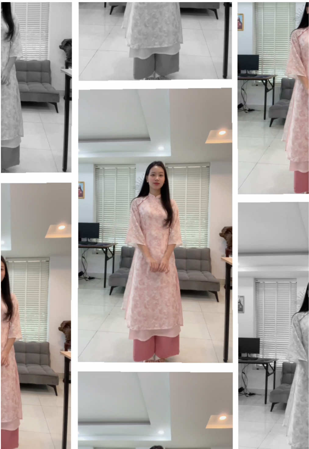 Xong 20/10 là nghĩ đồ cho 20/11 luôn. Mỗi dịp vài bộ nhất định không được để trùng nha mấy bà. #tiktokvn #aodai #aodaicachtan #xuhuong 