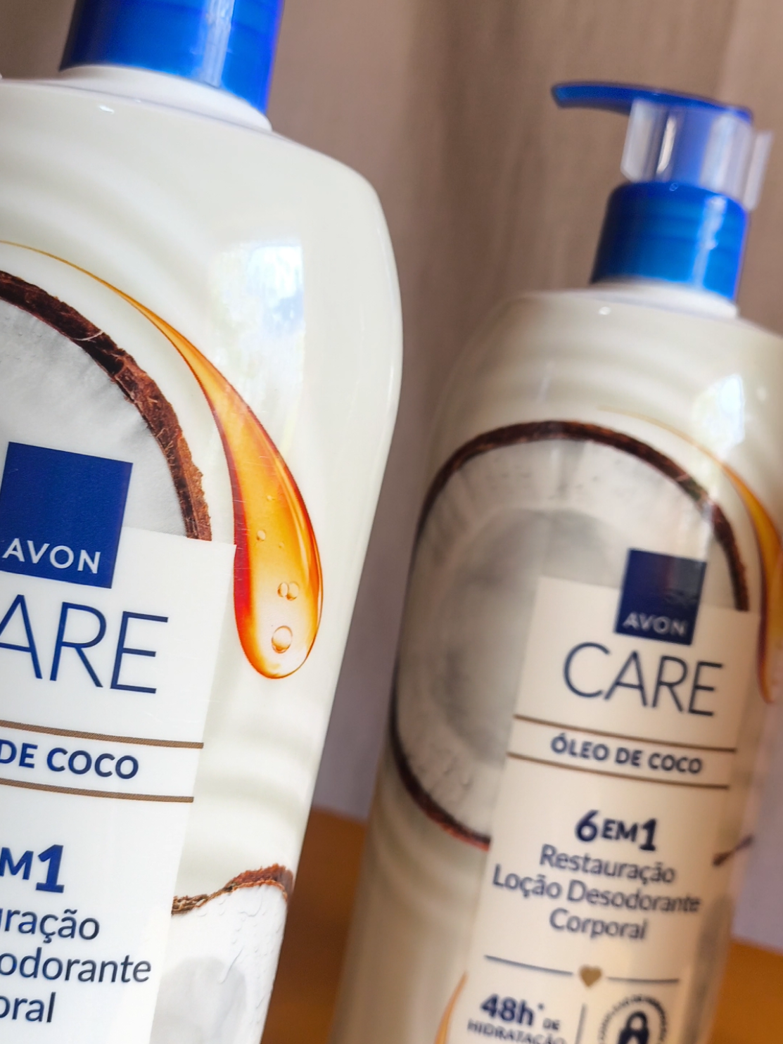 ✨ Hidratação restauradora e nutrição intensa para peles extrassecas! 🥥💧 Com fórmula 6 em 1, a Loção Óleo de Coco Avon Care hidrata por até 48h, restaura a umidade e deixa a pele macia e saudável todos os dias. 🌿💖 Perfeita para o cuidado diário — a qualquer momento! ✨ #avoncare #oleodecoco #avon #hidratante #corporal 