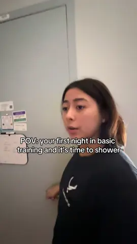 It’s weird at first until shower time turns into acapella time  #military #miltok #foryou #airforce #fyp 