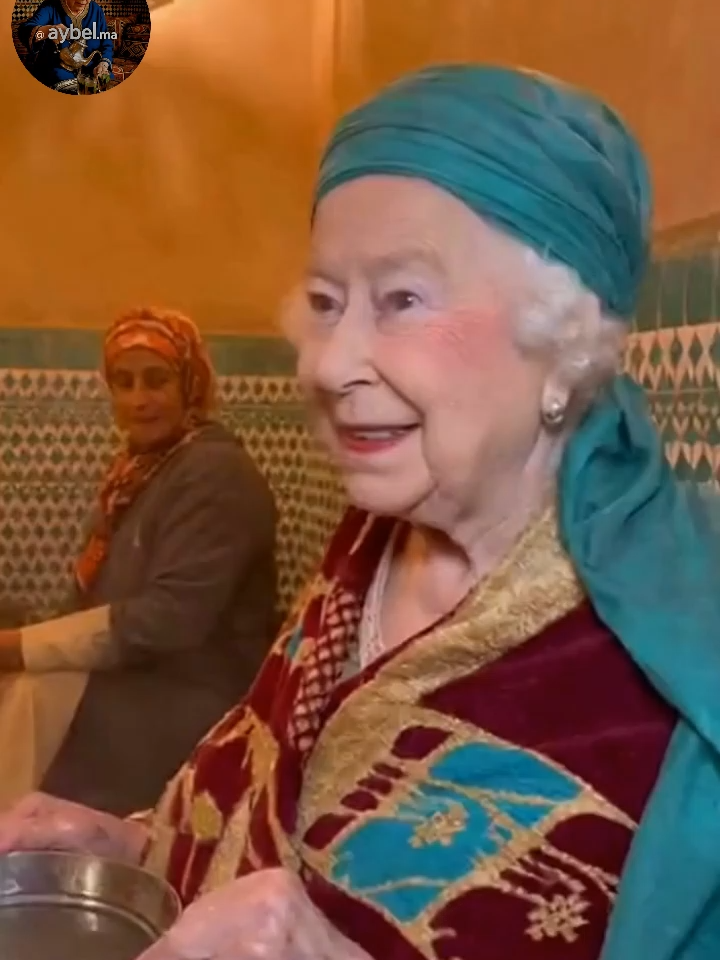 La reine elizabeth et la joie du Hammam. #humour #maroc #blague #seconddegres #المغرب🇲🇦تونس🇹🇳الجزائر🇩🇿