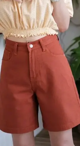 กางเกงยีนส์สีพื้นขาสั้น#กางเกงยีนส์ #กางเกงขาสั้น #แฟชั่น #ฟีดดดシ 