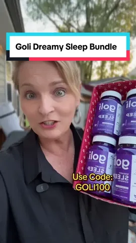 Goli Dreamy Sleep Bundle                 Goodnight doom scrolling, hello 8 hours of actual sleep. 💤!!  ##golinutrition##TikTokShopCyberMonday##TikTokShopBlackFriday ##goli##sleepaid